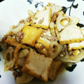 クック6WJM3M☆'s cooksnap of when they made 蓮根と厚揚げのそぼろ煮.