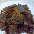 のじまさん's cooksnap of when they made ヘルシーおつまみ～こんにゃくのピリ辛炒め.