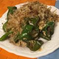 ｙａ－ｙａ－'s cooksnap of when they made 万願寺唐辛子のフワッと玉子炒め.