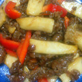まあこmm's cooksnap of when they made 牛肉とエリンギの炒め物.