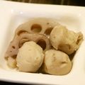 ♡ひな祭り♡'s cooksnap of when they made フライパンde里芋と蓮根の煮物.