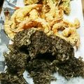 mokohituji's cooksnap of when they made 沖縄もずくの天ぷら.