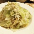 まーちんりくせん's cooksnap of when they made しらすとキャベツの和風ペペロンチーノ.