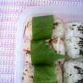 watyami's cooksnap of when they made 塩昆布とカニカマのワサ酢おにぎり.