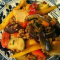 メルのキッチン's cooksnap of when they made 【彩り肉味噌で】茄子と厚揚げの肉味噌炒め.