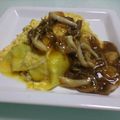 たらこママ's cooksnap of when they made 醤油ピラフで和風オムライス.