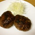 明日も晴れ's cooksnap of when they made 牛100%ハンバーグ 離乳食にも.