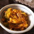 sawax2's cooksnap of when they made かぼちゃとゴーヤのサラダ.