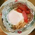 ★えっちゃん☆'s cooksnap of when they made ◎簡単◎卵ともやしのホイル包み蒸し.