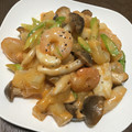 emi_87＊'s cooksnap of when they made イカエビマヨ.