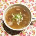 なつき☆ミ's cooksnap of when they made 材料2つ♪新玉ねぎとウィンナーのスープ.