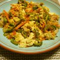 時花菜's cooksnap of when they made ゴーヤと豚キムチ炒め.