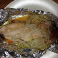 クックFNU1SV☆'s cooksnap of when they made 鮭のホイル焼き〜ちゃんちゃん焼き〜.