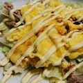hiroki1004's cooksnap of when they made 屋台の味！豚肉ともやしのとん平焼き♬.