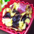 nosso's cooksnap of when they made 離乳食*後期～『プルーン入薩摩芋サラダ』.
