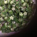 ココキキララ's cooksnap of when they made 簡単！オクラのツナ醤油和え.