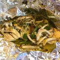 take3327's cooksnap of when they made ☆イタリア風・・サーモン紙包み焼き.
