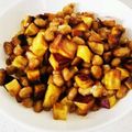 かなくんマミー's cooksnap of when they made 時短（？）　大豆とサツマイモのから揚げ.