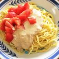 ハラダさん's cooksnap of when they made めんつゆマヨツナバジリコ　パスタ.