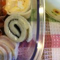sanamii's cooksnap of when they made 海苔とチーズのぐるぐるロールサンド.
