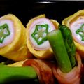 わたるんママ's cooksnap of when they made オクラとチーズの卵焼き.