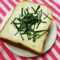 るらちゃん's cooksnap of when they made ピリ辛わさびマヨトースト.