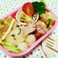 noamama127's cooksnap of when they made 結構簡単♡お弁当 キャラ弁♡運動会弁当.