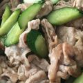 クック849R85☆'s cooksnap of when they made 1度は挑戦したい！　きゅうりの豚肉炒め.