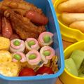 ChunChun☆≡'s cooksnap of when they made かまぼこで♪　お弁当　彩～その2～.