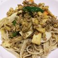 nisiyan's cooksnap of when they made 和風れんこんパスタ.