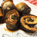1221まゆ's cooksnap of when they made 簡単！秋刀魚の紫蘇巻き 照り焼きロール.