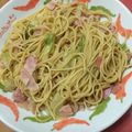 クックPT05YQ☆'s cooksnap of when they made たっぷりレタスとベーコンのパスタ♪.