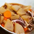 のぞきぱんだ's cooksnap of when they made 3ステップ15分で♪いかと大根の煮物.
