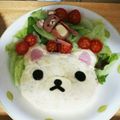 れな's cooksnap of when they made お弁当にも☆コリラックマのポテトケーキ.