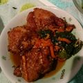 KAERU娘's cooksnap of when they made お弁当にもピッタリ☆☆鶏から揚げ甘酢和え.
