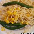 泉野あみ's cooksnap of when they made コーン入りで子供喜ぶ♡絶品カルボナーラ.