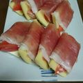 なかたんた's cooksnap of when they made 酒のさかな♪生ハム&クリームチーズ巻き.