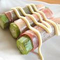 noamanma's cooksnap of when they made 簡単☆なのにオシャレ!おくら生ハム巻き.