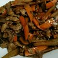 831大好き's cooksnap of when they made ⭐ごぼうと豚肉の炒め煮⭐箸止まりません～.