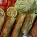 まったり宇治抹茶's cooksnap of when they made オクラとささみのチーズ春巻き☆.