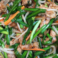 KouTaKeKa＊'s cooksnap of when they made 牛肉とニラの中華風炒め.