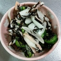 クックUXB66V☆'s cooksnap of when they made ひじきとハムの酢の物.