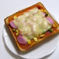 美々☆彡's cooksnap of when they made 忙しい朝に！簡単×ピザトースト★.