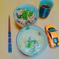 クックJ4U3IS☆'s cooksnap of when they made 優しい気持ちになるあっさりにゅうめん.