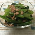 ゆきんこがちゃ's cooksnap of when they made 超簡単っ☆美味い☆小松菜シーチキン.