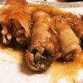 kyoko622's cooksnap of when they made 大葉・エノキの肉巻き〜がっつりショウガ味.