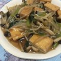 hiromysh's cooksnap of when they made 麺つゆオンリー！厚揚げと小松菜キノコ副菜.