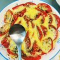えつおくん's cooksnap of when they made 【簡単】トマトとバジルのチーズ焼き.