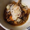 rikihaha's cooksnap of when they made モツ煮込み.