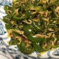 tanoyuki's cooksnap of when they made ☆ピーマンとしらすの佃煮風☆.